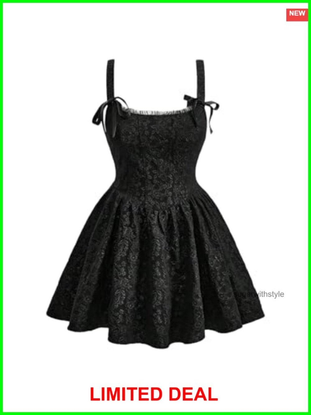 Plus Size Jacquard Mini Dress Sleeveless Scoop Neck High Waist Cocktail Brunch